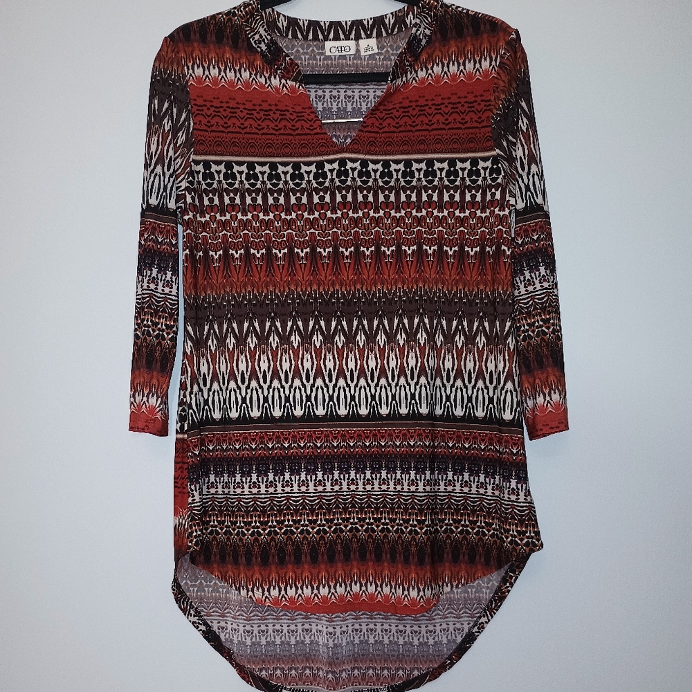 Cato‎ Hi-Lo Tunic Top M